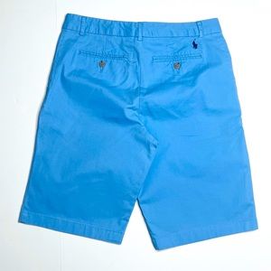 Boys light blue Ralph Lauren Polo cotton shorts